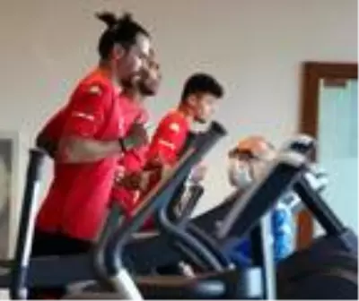 Antalyasporlu futbolcular laktat testinden geçti Antalyasporlu futbolcular laktat testinden geçti