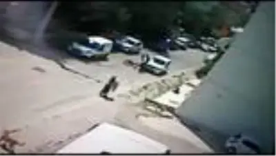 Bisiklet sürerken köpeklerin saldırısına uğrayan genç otomobille çarpıştı.. O anlar kamerada Bisiklet sürerken köpeklerin saldırısına uğrayan genç otomobille çarpıştı.. O anlar kamerada