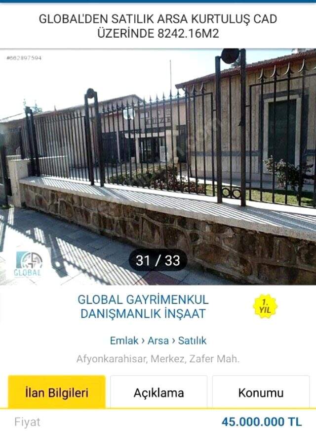 Görenler gözlerine inanamadı! Afyonkarahisar'da Arkeoloji Müzesi internette satışa çıkarıldı