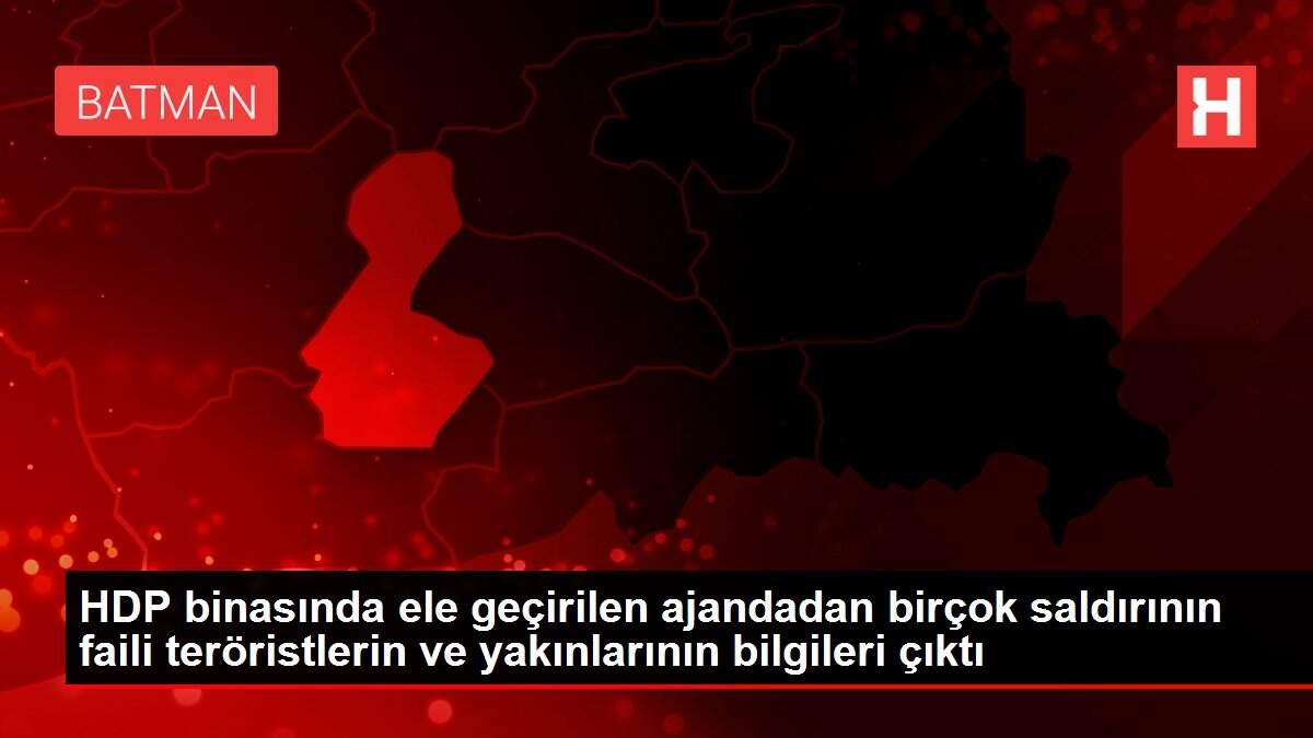 Son dakika haber! HDP binasında ele geçirilen ajandadan birçok saldırının faili teröristlerin ve yakınlarının bilgileri çıktı Son dakika haber! HDP binasında ele geçirilen ajandadan birçok saldırının faili teröristlerin ve yakınlarının bilgileri çıktı