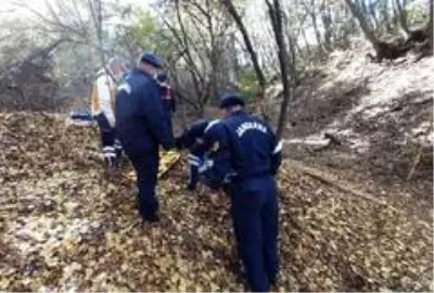 Kazadan 1 gün sonra dere yatağında ağır yaralı olarak bulundu Kazadan 1 gün sonra dere yatağında ağır yaralı olarak bulundu