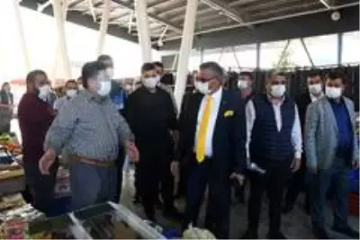 Kemer'in ilk kapalı pazar yeri Kuzdere'de hizmete girdi Kemer'in ilk kapalı pazar yeri Kuzdere'de hizmete girdi
