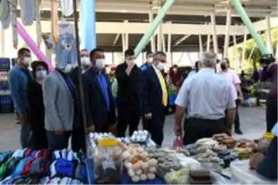 Kemer'in ilk kapalı pazar yeri Kuzdere'de hizmete girdi Kemer'in ilk kapalı pazar yeri Kuzdere'de hizmete girdi