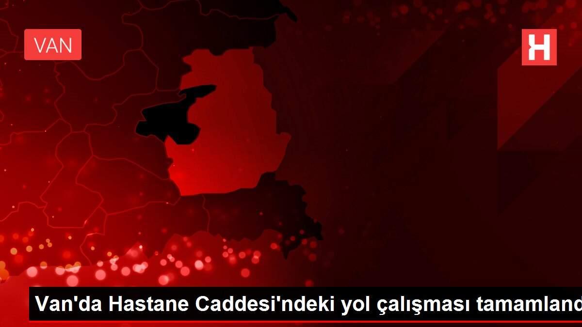 Van'da Hastane Caddesi'ndeki yol çalışması tamamlandı Van'da Hastane Caddesi'ndeki yol çalışması tamamlandı