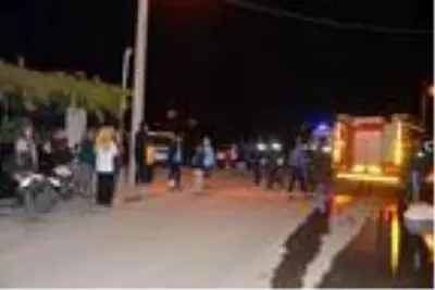 Adana'da iki katlı evde çıkan yangında bir kadın dumandan etkilendi