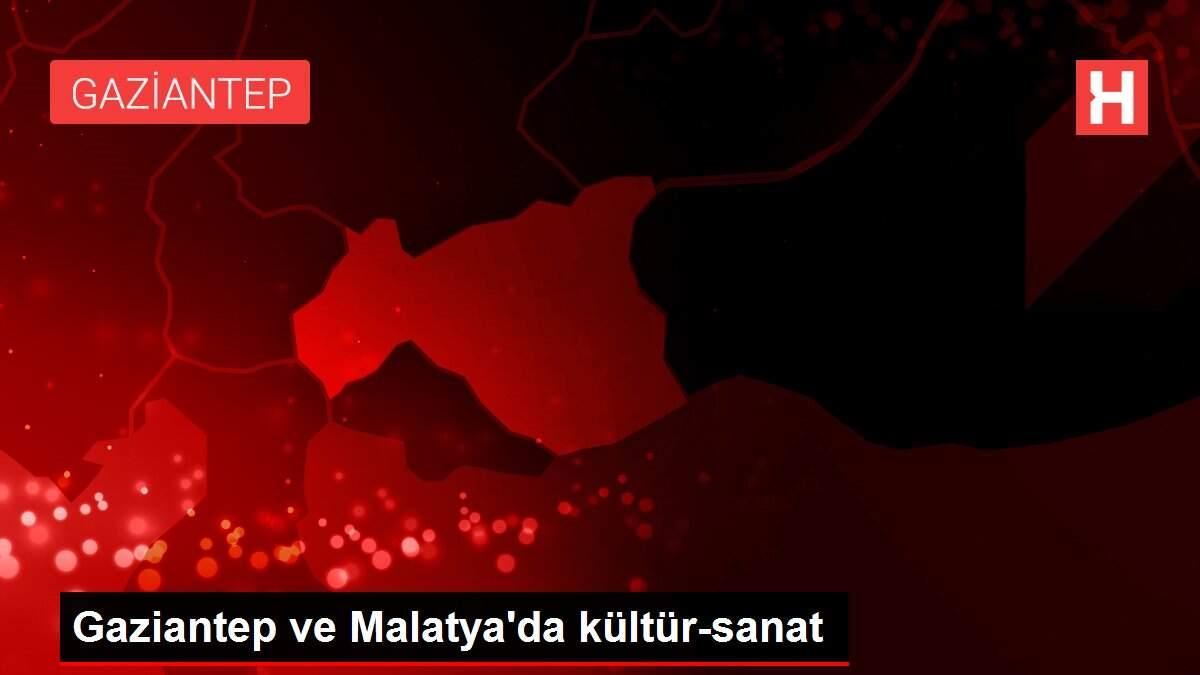 Gaziantep ve Malatya'da kültür-sanat