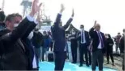 Kanuni sondaj gemisi Karadeniz'e uğurlandı