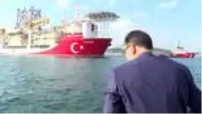 Kanuni sondaj gemisi Karadeniz'e uğurlandı