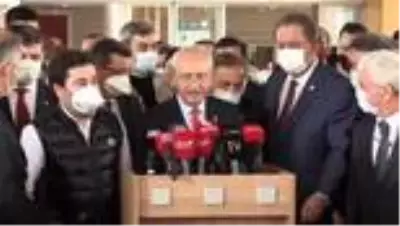 Kılıçdaroğlu: '(Muhittin Böcek'i ziyareti) Sağlığı gayet iyi, inşallah kısa süre içerisinde taburcu olacak' Kılıçdaroğlu: '(Muhittin Böcek'i ziyareti) Sağlığı gayet iyi, inşallah kısa süre içerisinde taburcu olacak'