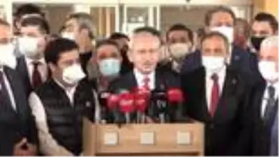 Kılıçdaroğlu: '(Muhittin Böcek'i ziyareti) Sağlığı gayet iyi, inşallah kısa süre içerisinde taburcu olacak' Kılıçdaroğlu: '(Muhittin Böcek'i ziyareti) Sağlığı gayet iyi, inşallah kısa süre içerisinde taburcu olacak'
