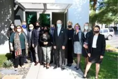 - ABD'de Irvine kentinin ilk Müslüman Belediye Başkanı Khan Türkler ile buluştu - ABD'de Irvine kentinin ilk Müslüman Belediye Başkanı Khan Türkler ile buluştu