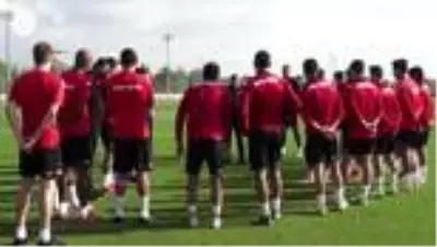 Antalyaspor günü çift idmanla tamamladı Antalyaspor günü çift idmanla tamamladı