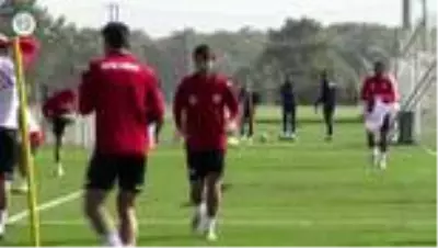Antalyaspor günü çift idmanla tamamladı Antalyaspor günü çift idmanla tamamladı