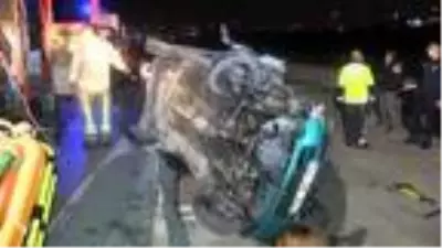 AVCILAR'DA OTOMOBİL TAKLA ATTI: 1 YARALI AVCILAR'DA OTOMOBİL TAKLA ATTI: 1 YARALI