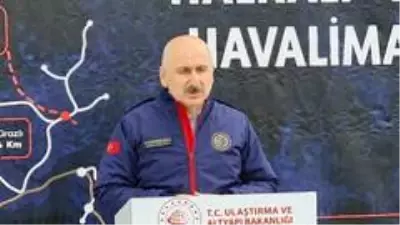 Son dakika: Ulaştırma ve Altyapı Bakanı Karaismailoğlu, Halkalı-İstanbul Havalimanı Metro Hattı'nda açıklama yaptı Açıklaması Son dakika: Ulaştırma ve Altyapı Bakanı Karaismailoğlu, Halkalı-İstanbul Havalimanı Metro Hattı'nda açıklama yaptı Açıklaması
