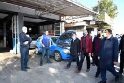 Büyükşehir Belediye Başkanı Gürkan Küçük Sanayi Sitesi esnafı ile buluştu Büyükşehir Belediye Başkanı Gürkan Küçük Sanayi Sitesi esnafı ile buluştu