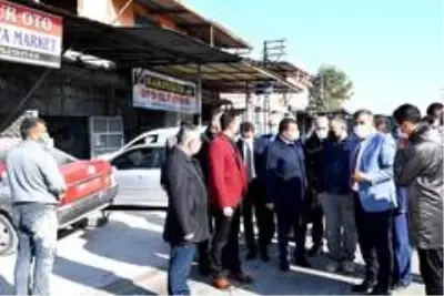 Büyükşehir Belediye Başkanı Gürkan Küçük Sanayi Sitesi esnafı ile buluştu Büyükşehir Belediye Başkanı Gürkan Küçük Sanayi Sitesi esnafı ile buluştu