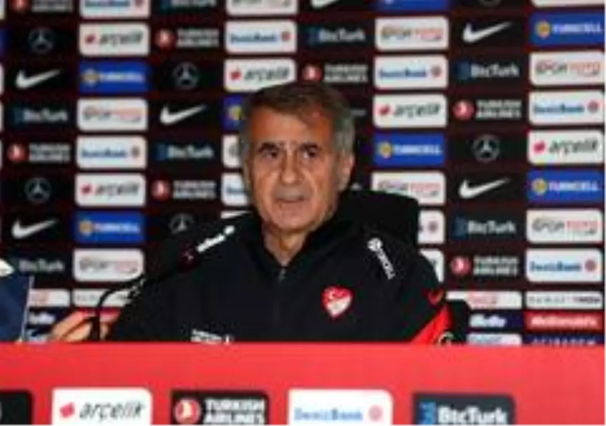 Şenol Güneş: 'Maçı kazanarak bitirmek istiyoruz'