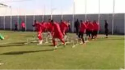 Sivasspor'da Fatih Karagümrük maçı hazırlıkları Sivasspor'da Fatih Karagümrük maçı hazırlıkları