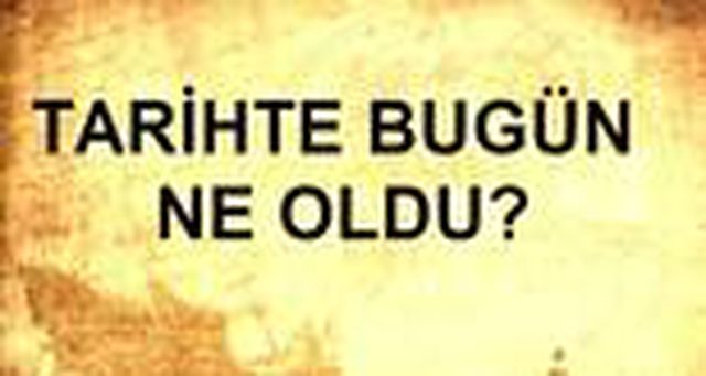 Tarihte bugün ne oldu? 14 Kasım tarihinde ne oldu, kim doğdu, kim öldü, hangi önemli olaylar oldu? İşte, 14 Kasım'da yaşananlar!