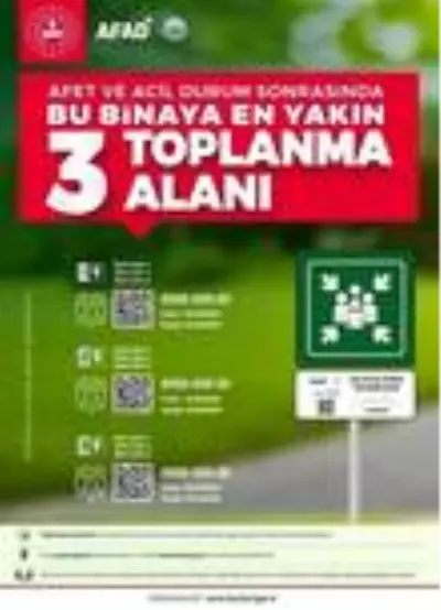 AFAD'dan toplanma alanları ile ilgili açıklama AFAD'dan toplanma alanları ile ilgili açıklama