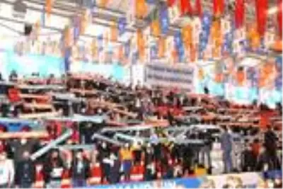 AK Parti Kars 7. Olağan Kongresi'ne hazırlanan koreografi damga vurdu AK Parti Kars 7. Olağan Kongresi'ne hazırlanan koreografi damga vurdu