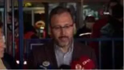 Bakan Kasapoğlu: 'Mücadele eden, istekli ve inançlı bir takım var' Bakan Kasapoğlu: 'Mücadele eden, istekli ve inançlı bir takım var'