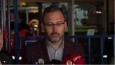 Bakan Kasapoğlu: 'Mücadele eden, istekli ve inançlı bir takım var' Bakan Kasapoğlu: 'Mücadele eden, istekli ve inançlı bir takım var'