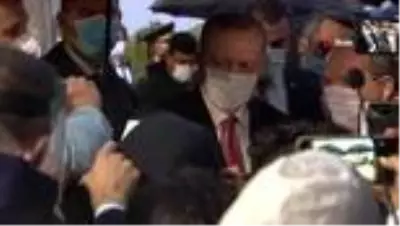 Cumhurbaşkanı Erdoğan, KKTC'de Maraş'ı ziyaret etti Cumhurbaşkanı Erdoğan, KKTC'de Maraş'ı ziyaret etti