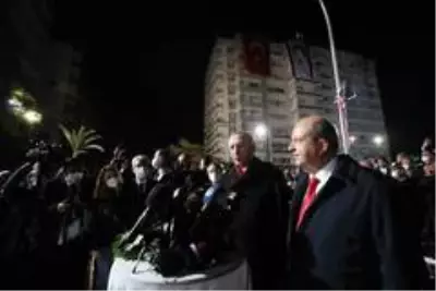 Cumhurbaşkanı Erdoğan, KKTC'de Maraş'ı ziyaret etti Cumhurbaşkanı Erdoğan, KKTC'de Maraş'ı ziyaret etti