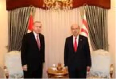 Cumhurbaşkanı Erdoğan, KKTC'de Maraş'ı ziyaret etti Cumhurbaşkanı Erdoğan, KKTC'de Maraş'ı ziyaret etti