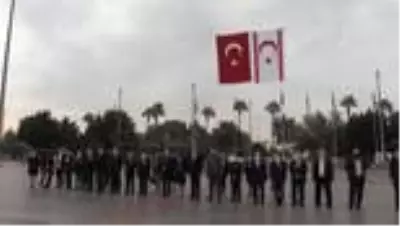 KKTC'nin 37. kuruluş yıl dönümü törenle kutlandı KKTC'nin 37. kuruluş yıl dönümü törenle kutlandı