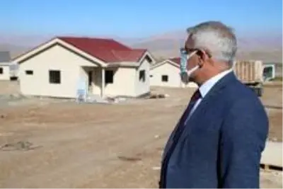 Malatya'da deprem evlerinde son aşamaya gelindi Malatya'da deprem evlerinde son aşamaya gelindi