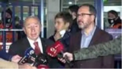 Milli maçın ardından - TFF Başkanı Özdemir Milli maçın ardından - TFF Başkanı Özdemir