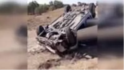 Otomobilin devrilmesi sonucu iki polis hayatını kaybetti (2) Otomobilin devrilmesi sonucu iki polis hayatını kaybetti (2)