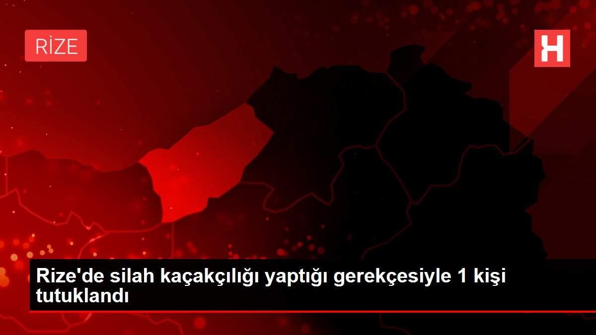 Son dakika haber | Rize'de silah kaçakçılığı yaptığı gerekçesiyle 1 kişi tutuklandı Son dakika haber | Rize'de silah kaçakçılığı yaptığı gerekçesiyle 1 kişi tutuklandı