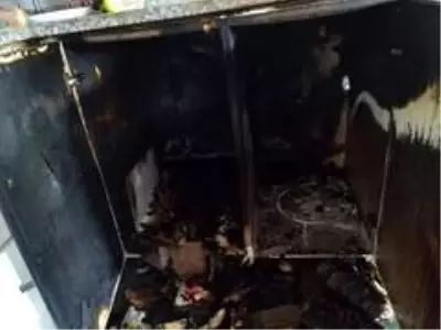 Seydikemer'de iş yeri yangını Seydikemer'de iş yeri yangını