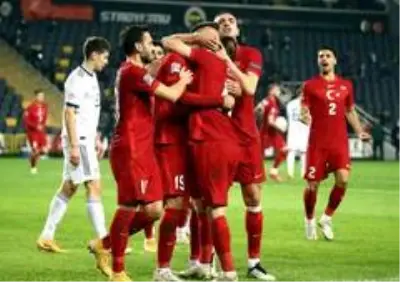 UEFA Uluslar Ligi: Türkiye: 2 - Rusya: 1 (İlk yarı)