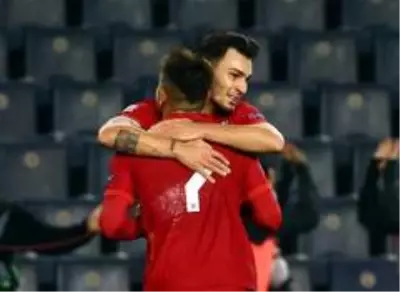 UEFA Uluslar Ligi: Türkiye: 2 - Rusya: 1 (İlk yarı)