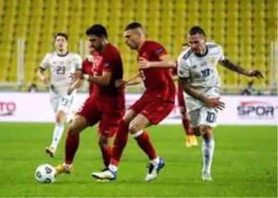UEFA Uluslar Ligi: Türkiye: 2 - Rusya: 1 (İlk yarı)