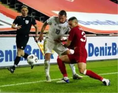 UEFA Uluslar Ligi: Türkiye: 2 - Rusya: 1 (İlk yarı)