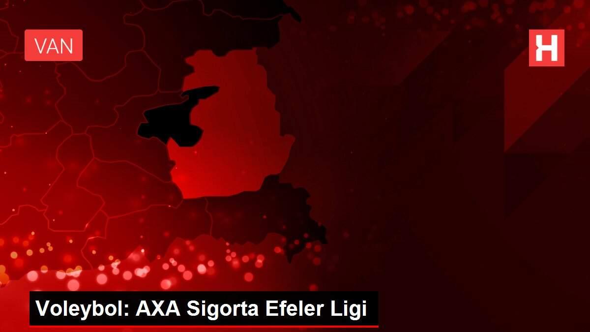 Voleybol: AXA Sigorta Efeler Ligi Voleybol: AXA Sigorta Efeler Ligi