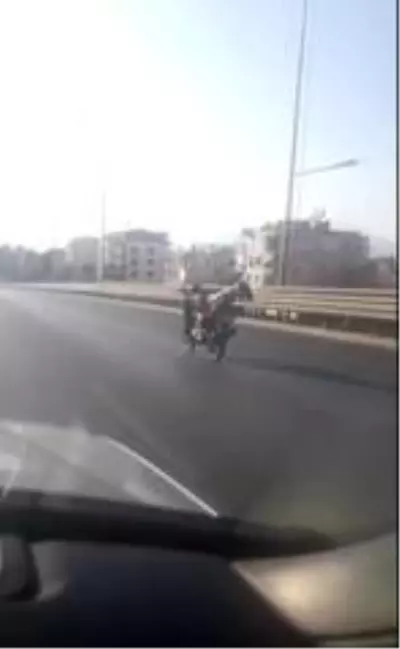 Antalya'da motosiklet sürücülerin pes dedirten yolculukları Antalya'da motosiklet sürücülerin pes dedirten yolculukları