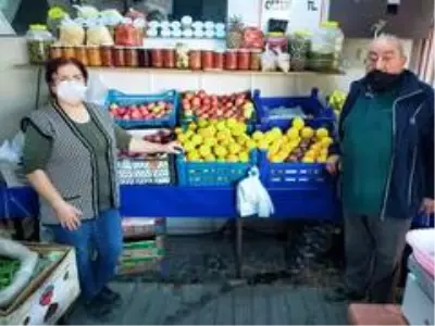 Aydın'da manavlarda kış yoğunluğu başladı Aydın'da manavlarda kış yoğunluğu başladı