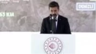 Aydın-Denizli Otoyolu'nun temel atma töreni - AK Parti Grup Başkanvekili Cahit Özkan