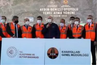 Son dakika haberi! Bakan Karaismailoğlu tarafından Aydın-Denizli Otoyolu'nun temeli atıldı Son dakika haberi! Bakan Karaismailoğlu tarafından Aydın-Denizli Otoyolu'nun temeli atıldı