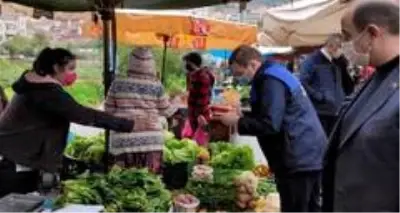 Gülüç Belediyesi Covid-19 denetimi yaptı Gülüç Belediyesi Covid-19 denetimi yaptı