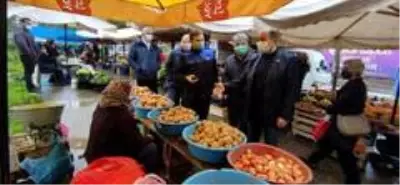 Gülüç Belediyesi Covid-19 denetimi yaptı Gülüç Belediyesi Covid-19 denetimi yaptı