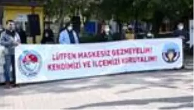 Halk Eğitim Merkezi'nde üretilen maskelerin dağıtımına başlandı Halk Eğitim Merkezi'nde üretilen maskelerin dağıtımına başlandı