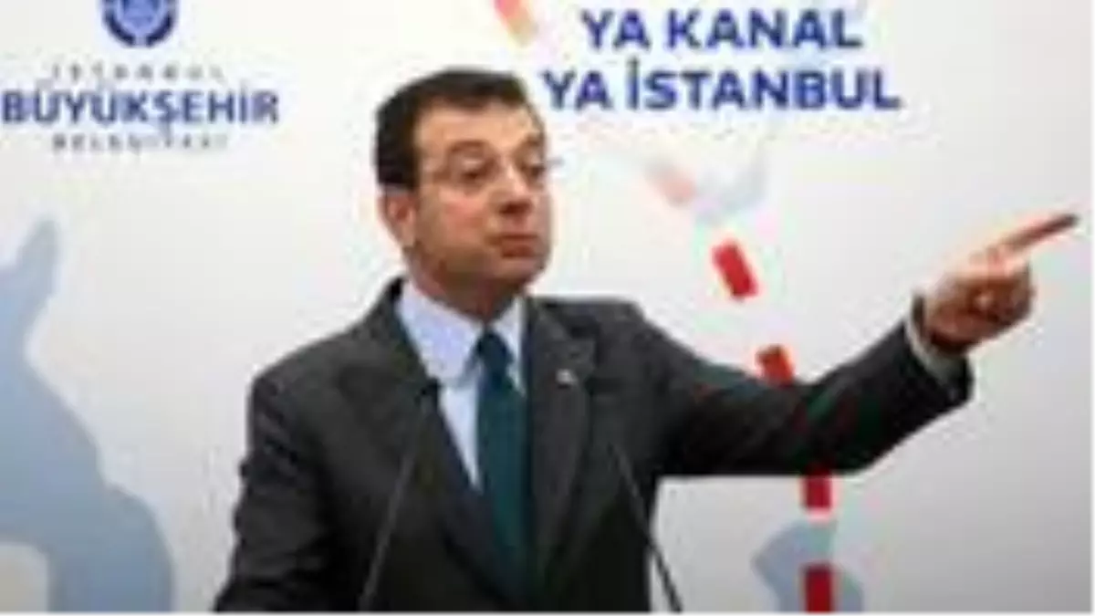 İBB Başkanı İmamoğlu'ndan Kanal İstanbul soruşturmasıyla ilgili ilk açıklama: Benim için devlet projesi değil